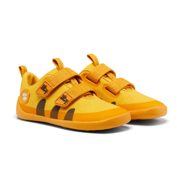 Affenzahn | Barfußschuh Baumwolle Lucky - Tiger