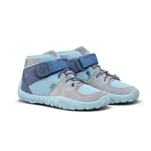 Affenzahn | Wintersneaker Leder Dreamer - Himmelblau