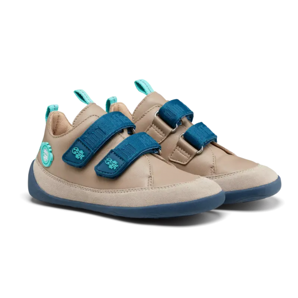 Affenzahn | Barfußschuh Leder Buddy - Oktopus