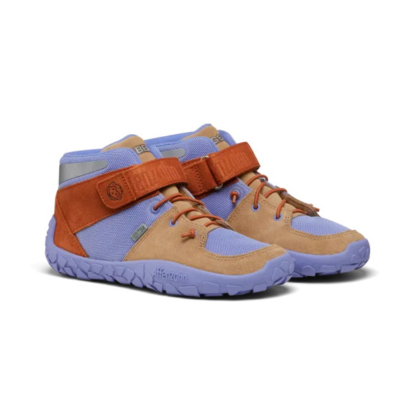 Affenzahn | Wintersneaker Leder Dreamer - Pflaumenblau