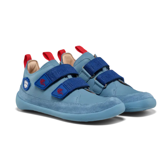 Affenzahn | Barfußschuh Leder Buddy - Hai