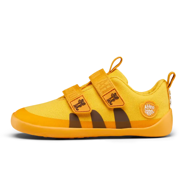 Affenzahn | Barfußschuh Baumwolle Lucky - Tiger