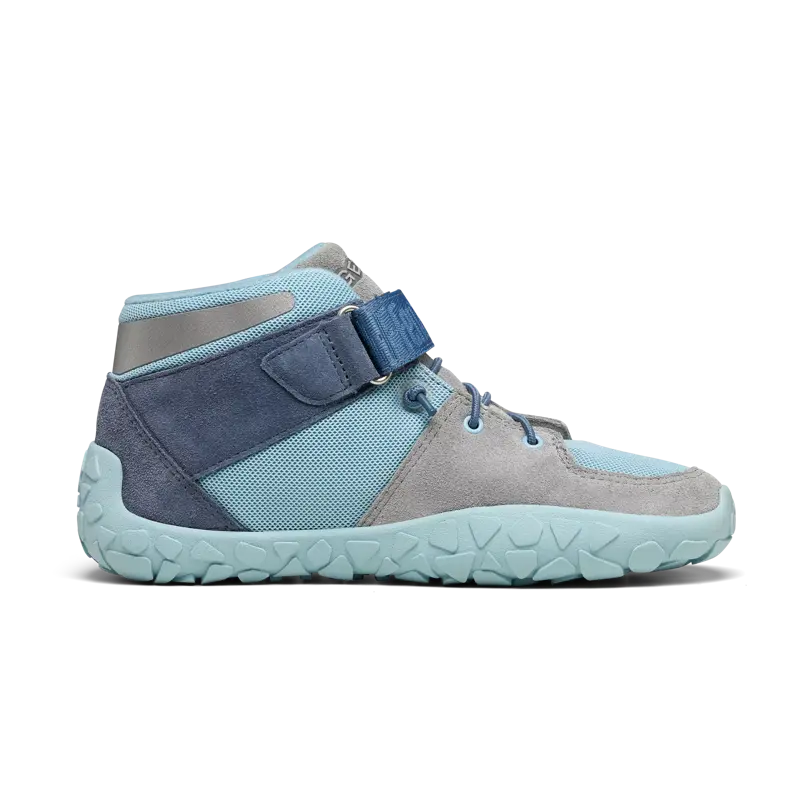 Affenzahn | Wintersneaker Leder Dreamer - Himmelblau