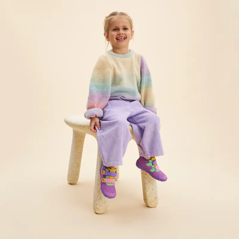 Affenzahn | Übergangsschuh Knit Happy - Kreativ Tukan