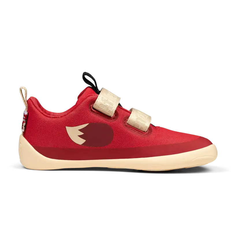Affenzahn | Barfußschuh Baumwolle Lucky - Fuchs