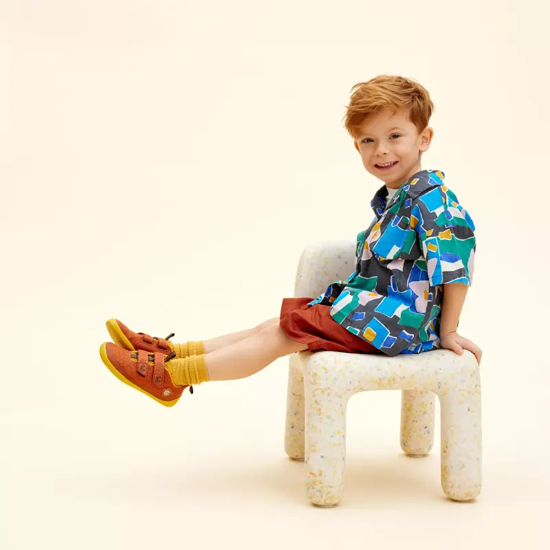 Affenzahn | Barfußschuh Knit Happy - Löwe