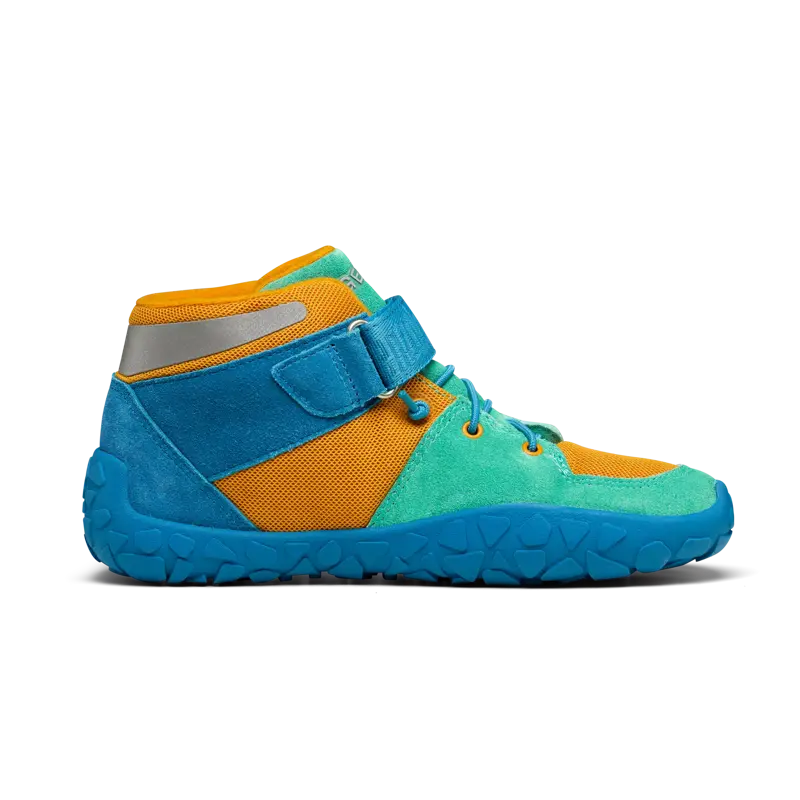 Affenzahn | Wintersneaker Leder Dreamer - Lagunenblau