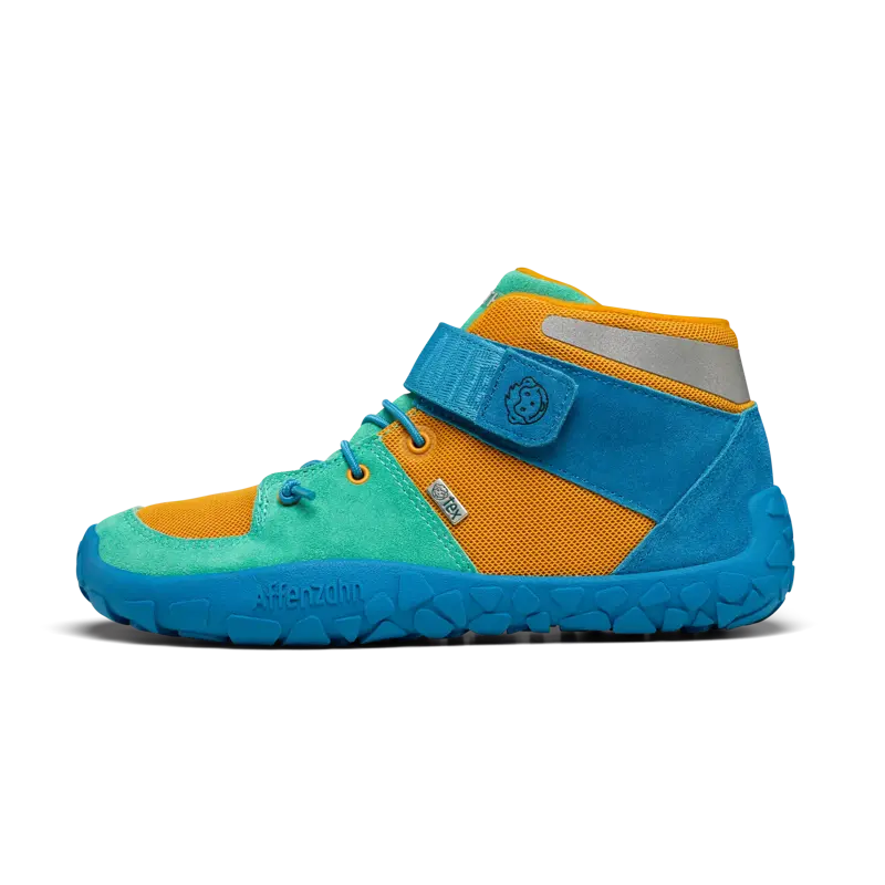 Affenzahn | Wintersneaker Leder Dreamer - Lagunenblau