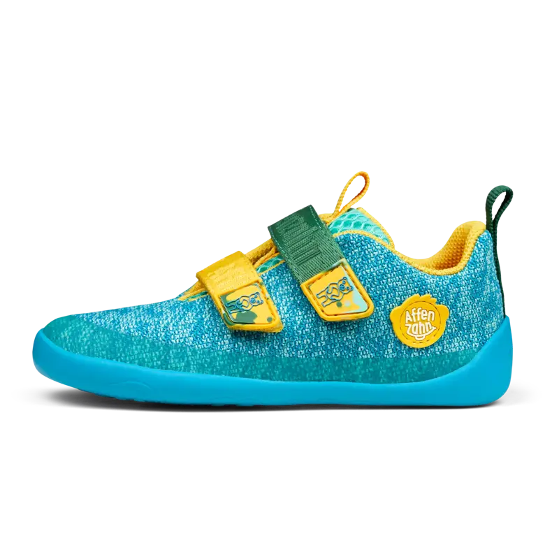 Affenzahn | Barfußschuh Knit Happy - Kreativ Bär
