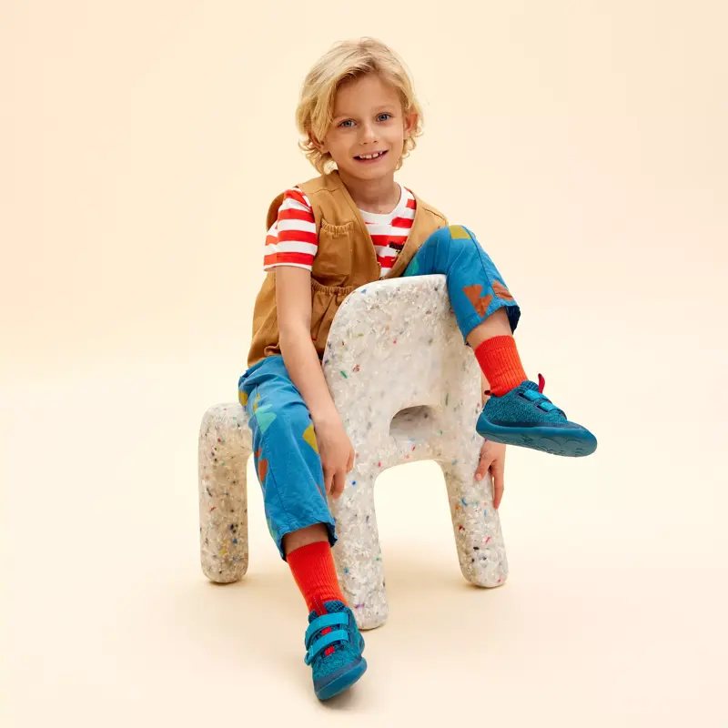 Affenzahn | Barfußschuh Knit Happy - Hai