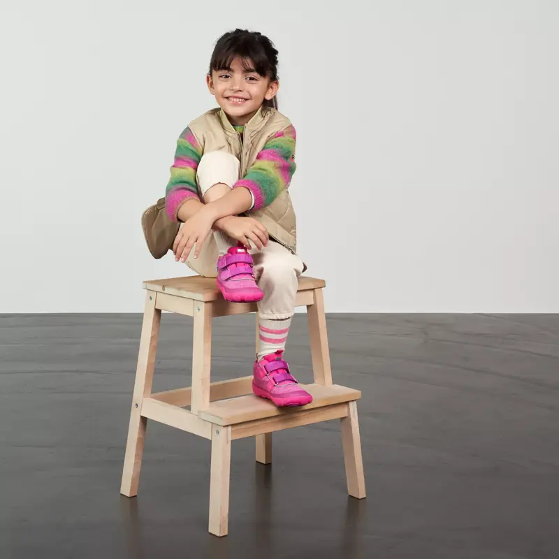 Affenzahn | Übergangsschuh Knit Happy - Flamingo