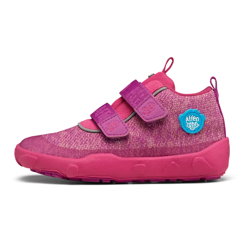 Affenzahn | Übergangsschuh Knit Happy - Flamingo