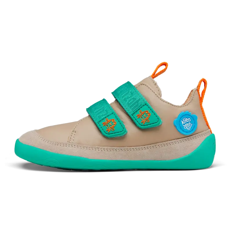 Affenzahn | Barfußschuh Leder Buddy - Krabbe