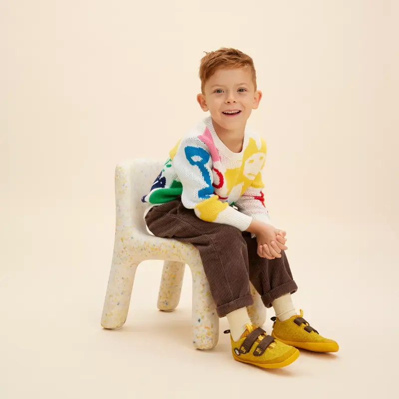 Affenzahn | Barfußschuh Knit Happy - Tiger