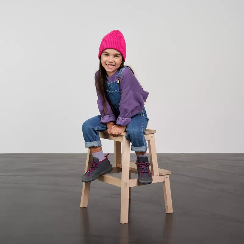 Affenzahn | Winterschuh Leder Easy - Vogel