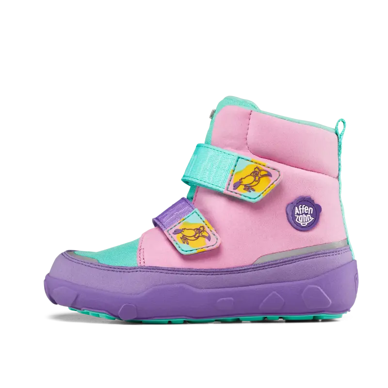 Affenzahn | Winterstiefel Vegan Comfy - Kreativ Tukan