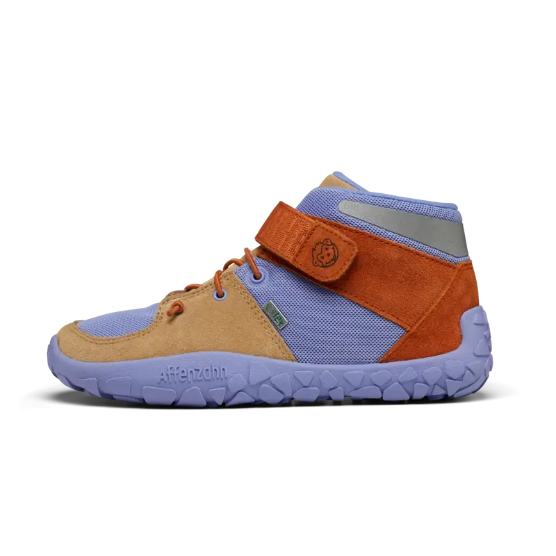 Affenzahn | Wintersneaker Leder Dreamer - Pflaumenblau
